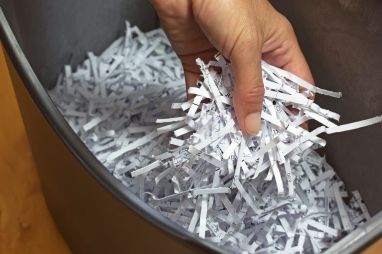 shredded paper