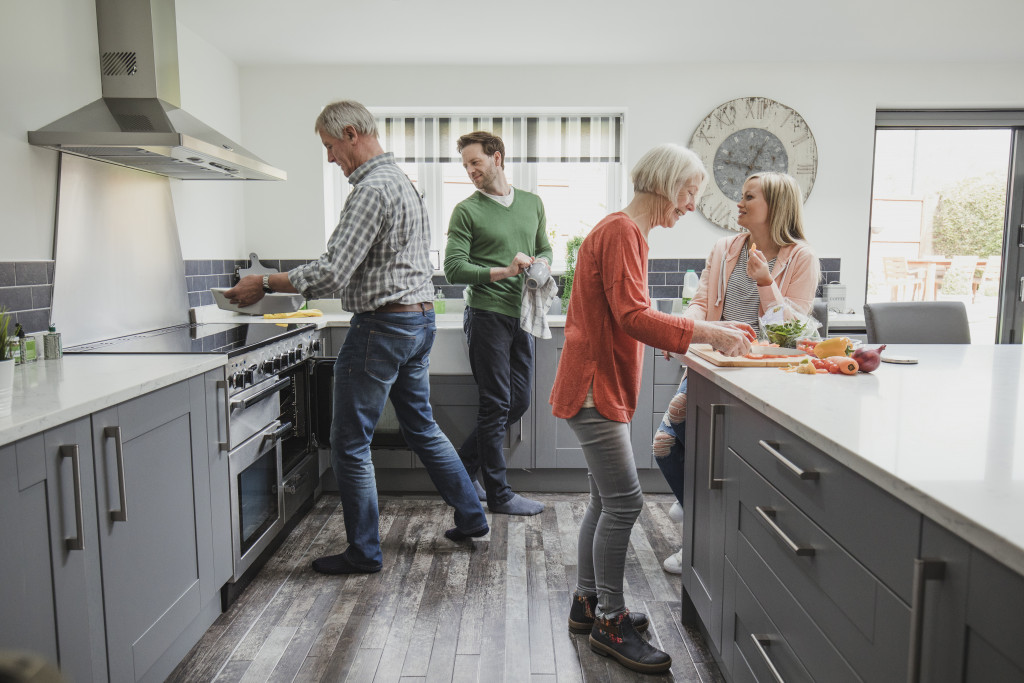 people inside the kitchen