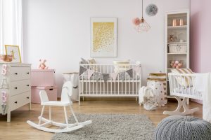 A nursery for a new baby