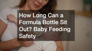 how long can a formula bottle sit out